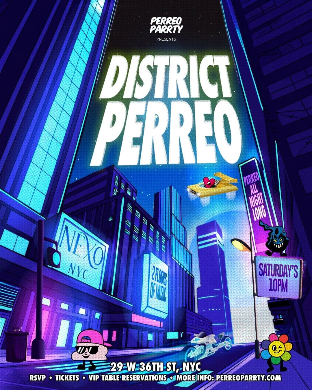DISTRICT PERREO - Latin & Reggaeton Dance Party - Nexo CLUB NYC