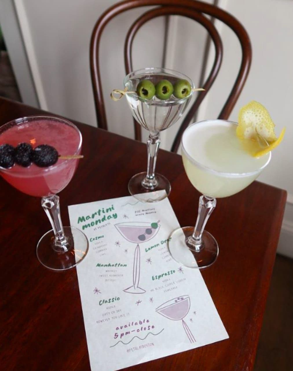 $10 Martinis at Petula's