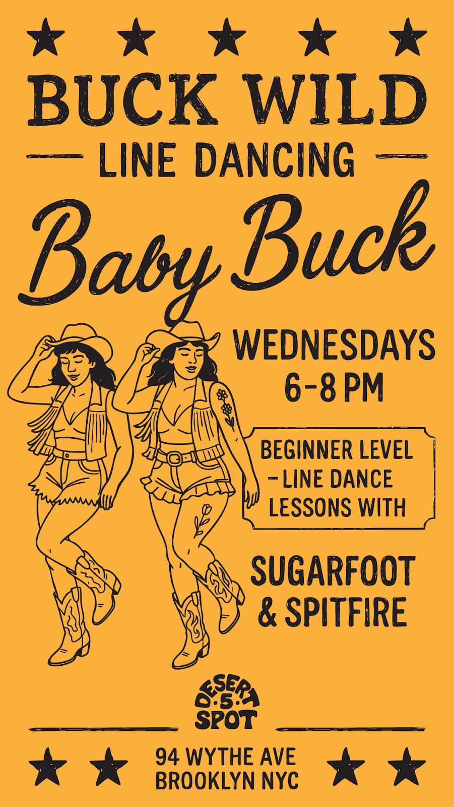 BABY BUCK LINE DANCING - December 04, 2025