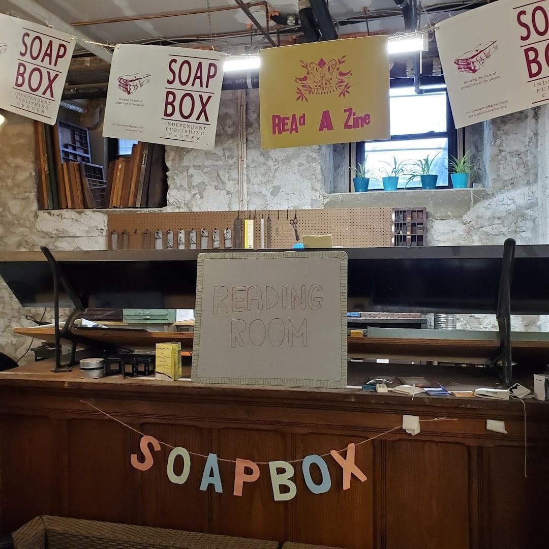 The Soapbox: Community Print Shop & Zine Library photo 4