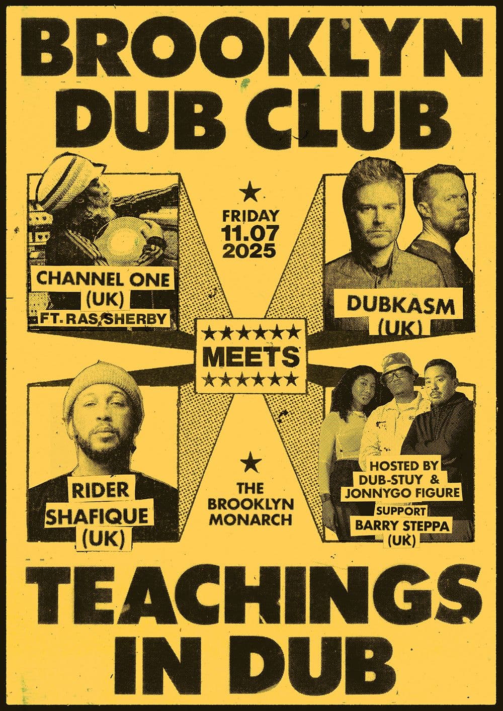 Brooklyn Dub Club Meets Teachings in Dub: Channel One & Dubkasm