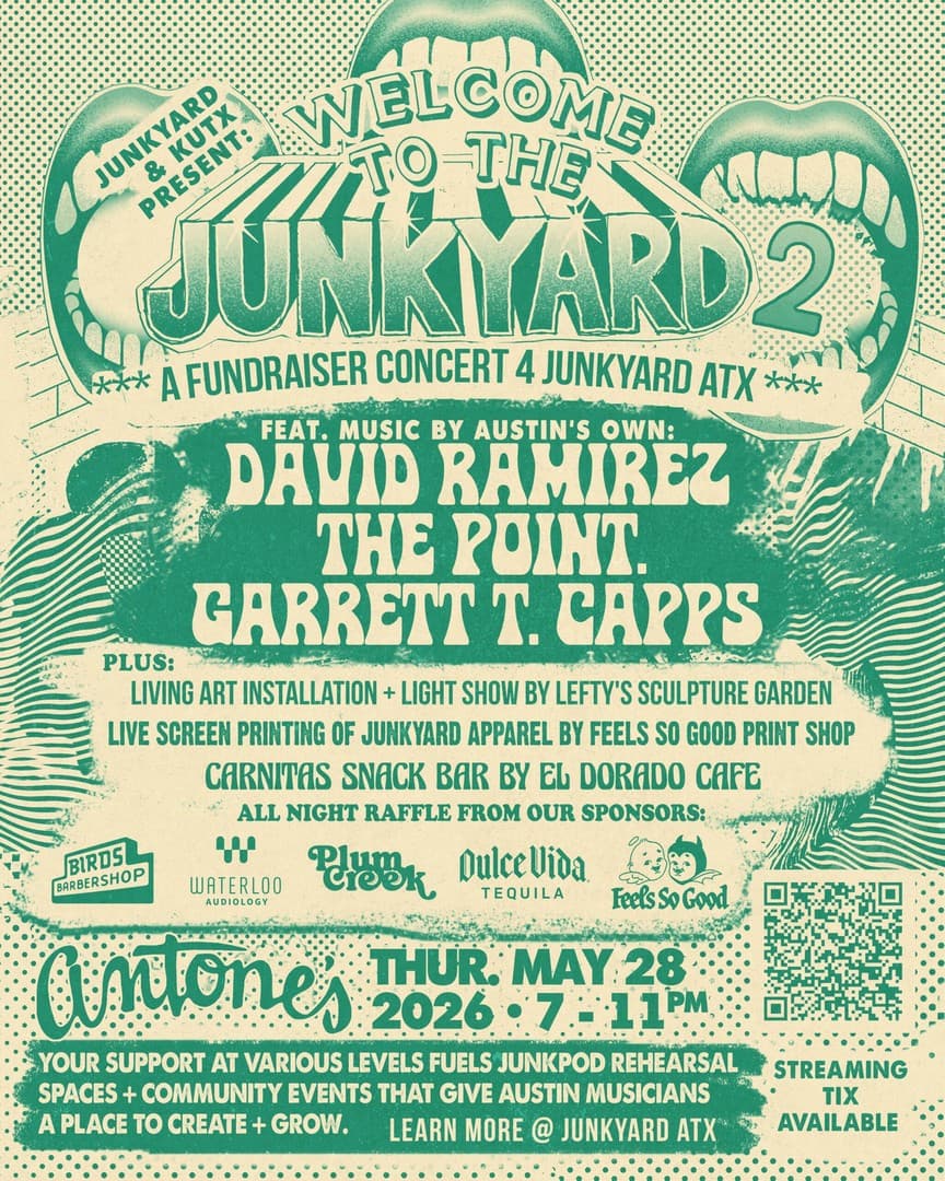 Junkyard & KUTX Present: Welcome to the Junkyard 2