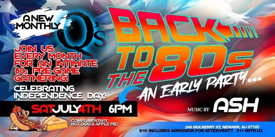 BACK to the 80's - Celebrating Independence Day!!!