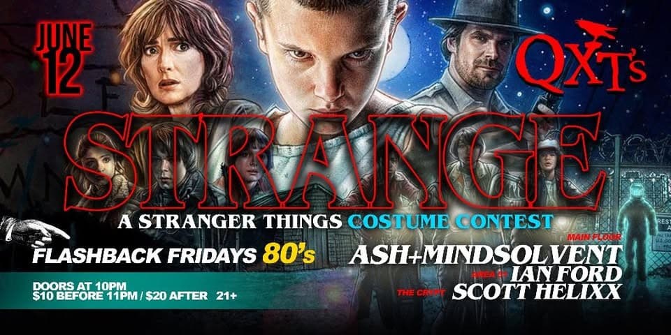 FLASHBACK FRIDAYS: The 80's celebrates **Stranger Things**