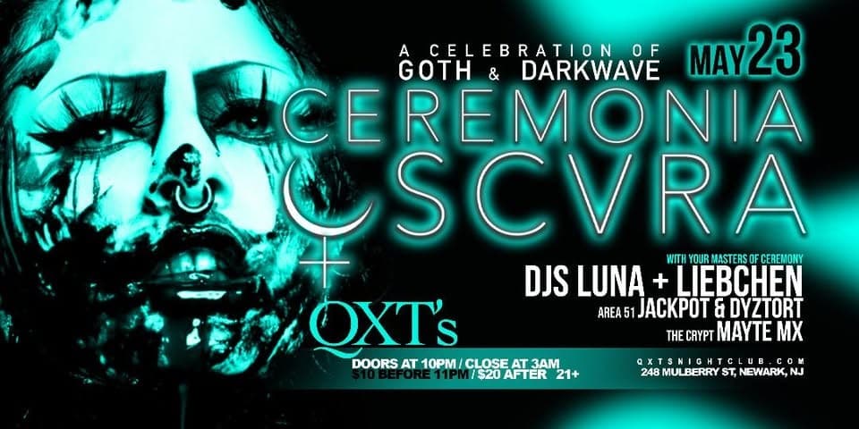 Ceremonia Oscura - NJ's only Multi-level GOTH & DARKWAVE Dance Party
