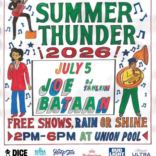 SUMMER THUNDER: JOE BATAAN + DJ TAHLEIM
