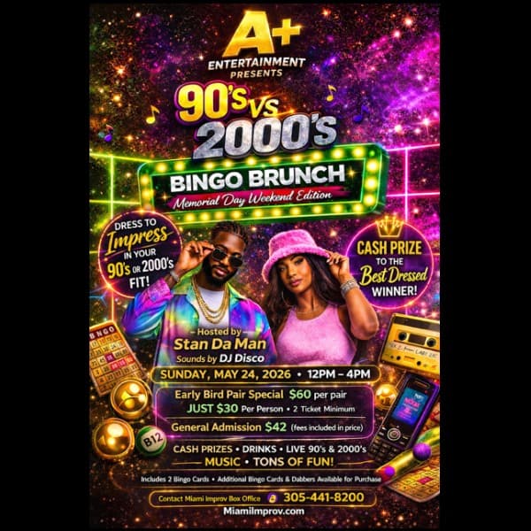 90’s vs 2000’s Bingo Brunch