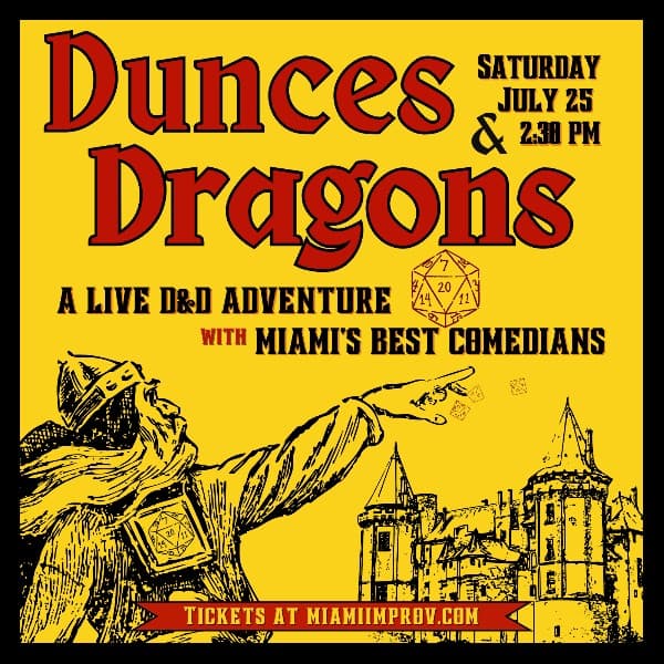 Dunces & Dragons Live