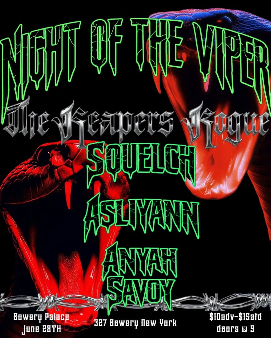 The Reapers Rogue | Squelch | Asliyann | Anyah Savoy