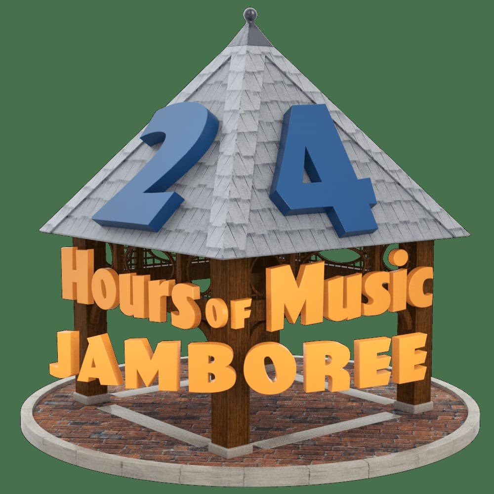 24 Hours of Music Jamboree – Horizontal — 2026 Relaunch
