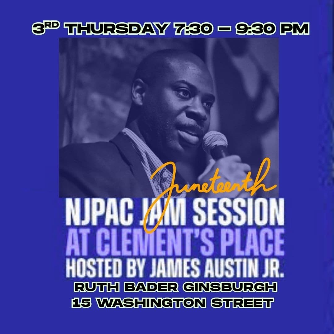 Rutgers IJS NJPAC Monthly Jazz Jam Session featuring James Austin Jr at Clements Place
