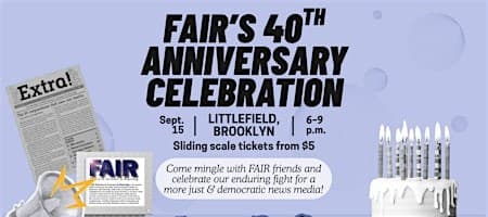 FAIR's 40th Anniversary Celebration!