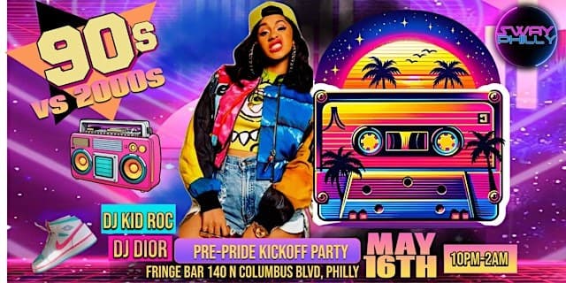 Sway's 90s vs 2000s Pre-Philly Pride Party