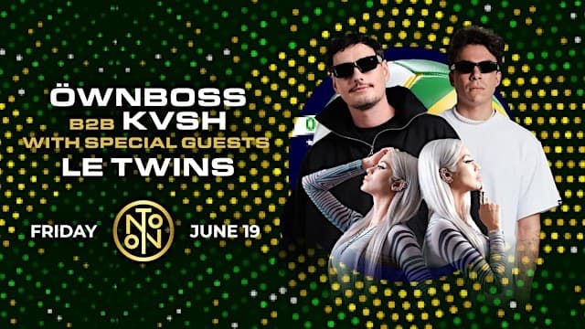 Ownboss & Kvsh @ Noto Philly June 19