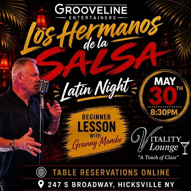 Grooveline Entertainers Presents Los Hermanos de la Salsa | Latin Night