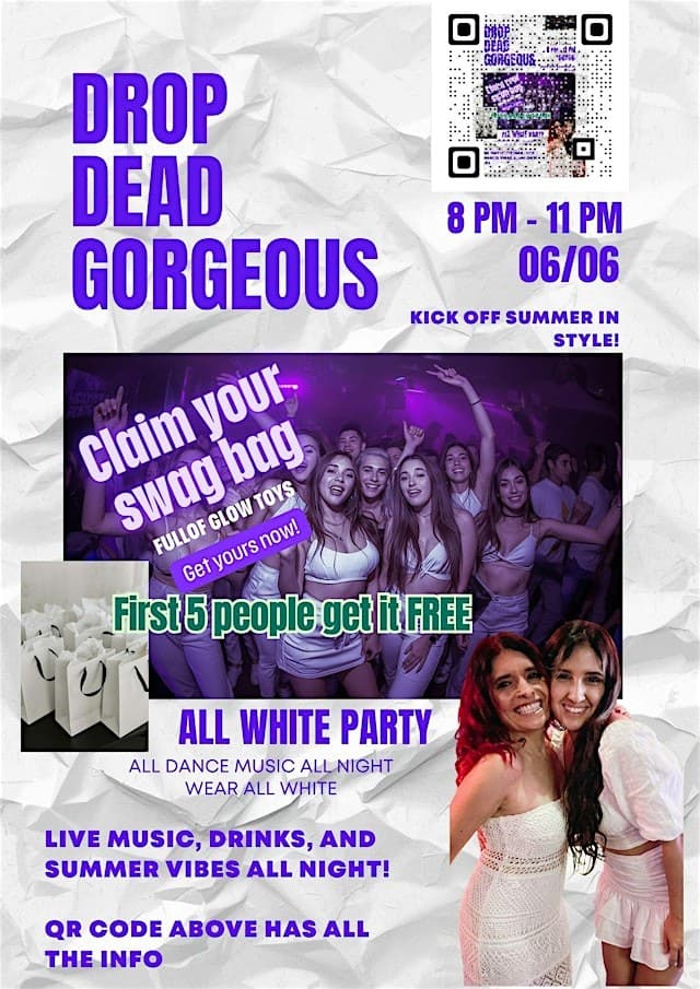 White Party, Live Music, Hamptons Style Dance Party