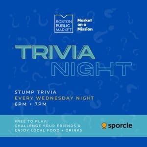 Wednesday Trivia Night at the Boston Public Market
