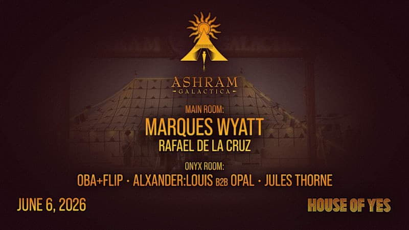Ashram Galactica: Marques Wyatt, Rafael De La Cruz, Oba+Flip