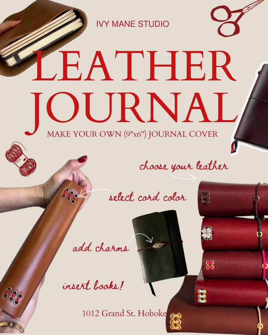 Leather Journal Making Workshop