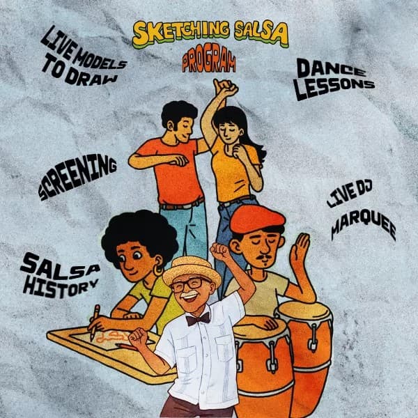 Cultura Pa'Lante: Salsa Sketching Night/Artist Meet-Up