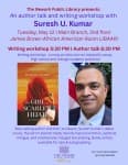 Author Talk & Writing Workshop with Dr. Suresh U. Kumar