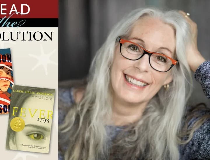Read the Revolution Speaker Series with Laurie Halse Anderson